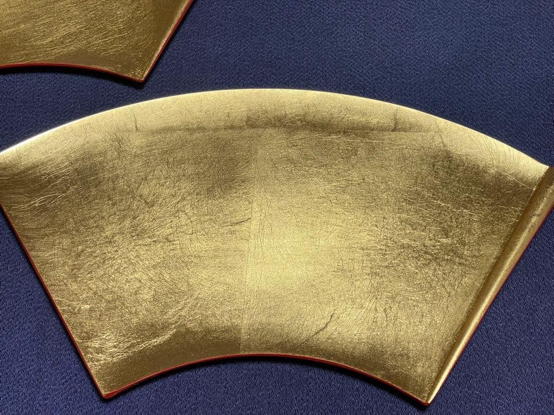 専用] 錫箔花かすみ十曲一本物 屏風 13号 お正月飾り用に・ひな祭り用