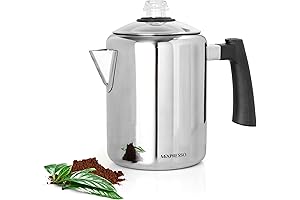 GSI Outdoors Stainless Steel Coffee Percolator