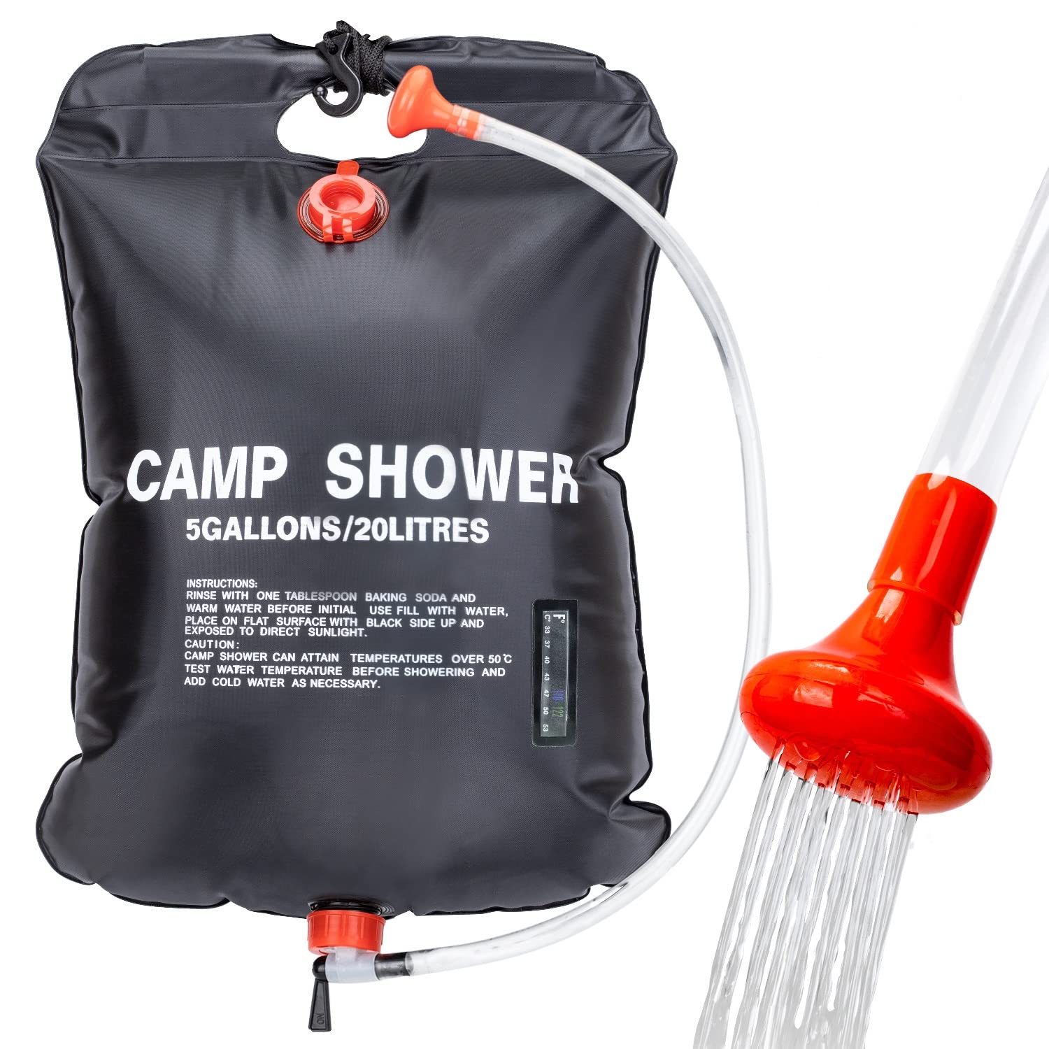 See full amazon price history chart for RuiMeer Portable Outdoor Solar Shower Bag Camp Shower Bag 5 Gallons/20L RuiMeer Portable Outdoor Solar Shower Bag Camp Shower Bag 5 Gallons/20L (B085H9LHGL) Amazon Price History, Amazon Price Tracker