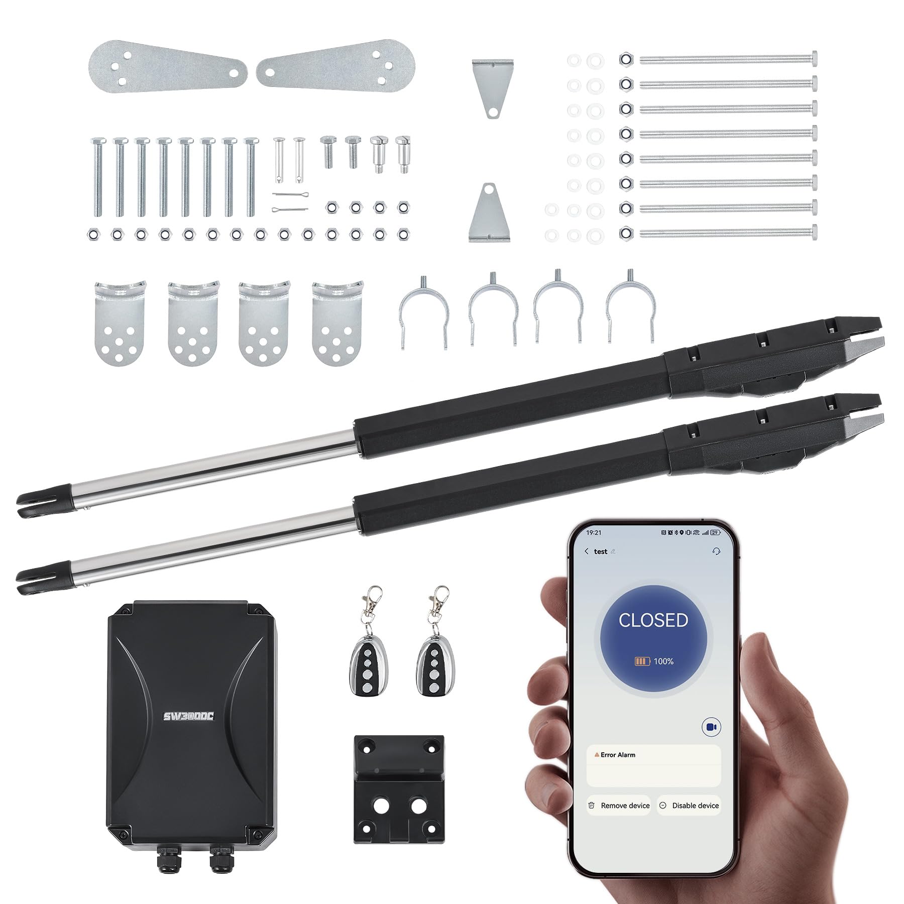 Amazon.com: CO-Z Smart Automatic Gate Opener Kit, App Compatible