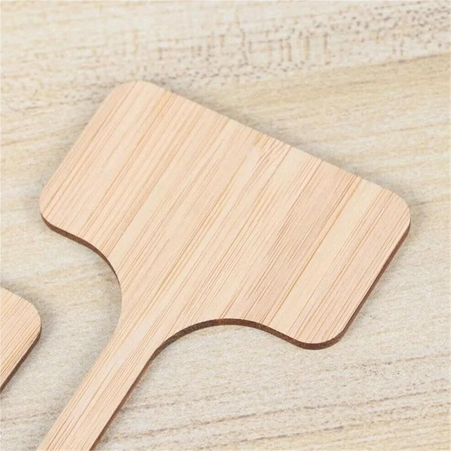 Wooden Plant Labels 30/50/100pcs T-Type Bamboo Plant Labels Eco-Friendly Wooden Sign Tags Garden Markers for Seed Potted Herbs Flowers(50pcs)