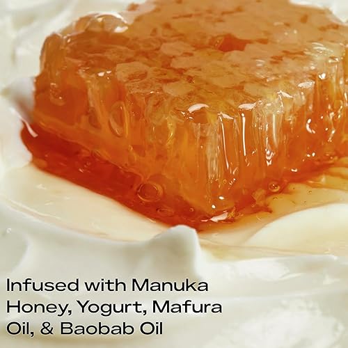 Miniatura 4 de SheaMoisture Champú y acondicionador, hidratación y reparación de miel de manuka y yogur + tratamiento energético de proteínas, mascarilla capilar,