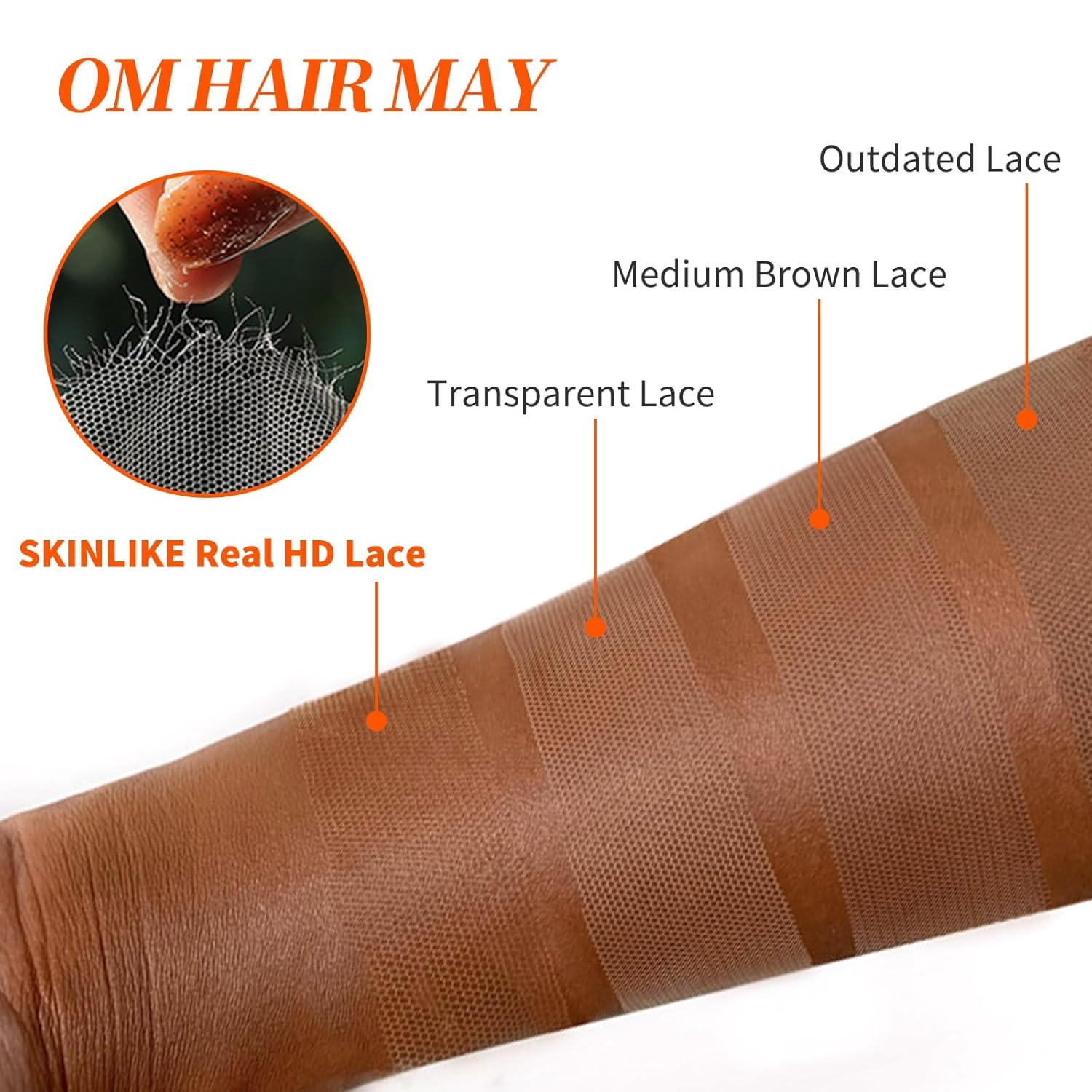Chocolate Brown Body Wave Human Hair Wig 13x6 HD Lace Front Wig For Black Woman Ear to Ear Lace 150% Density Brazilian Virgin Hair Pre Plucked with Baby Hair (20 Inch)