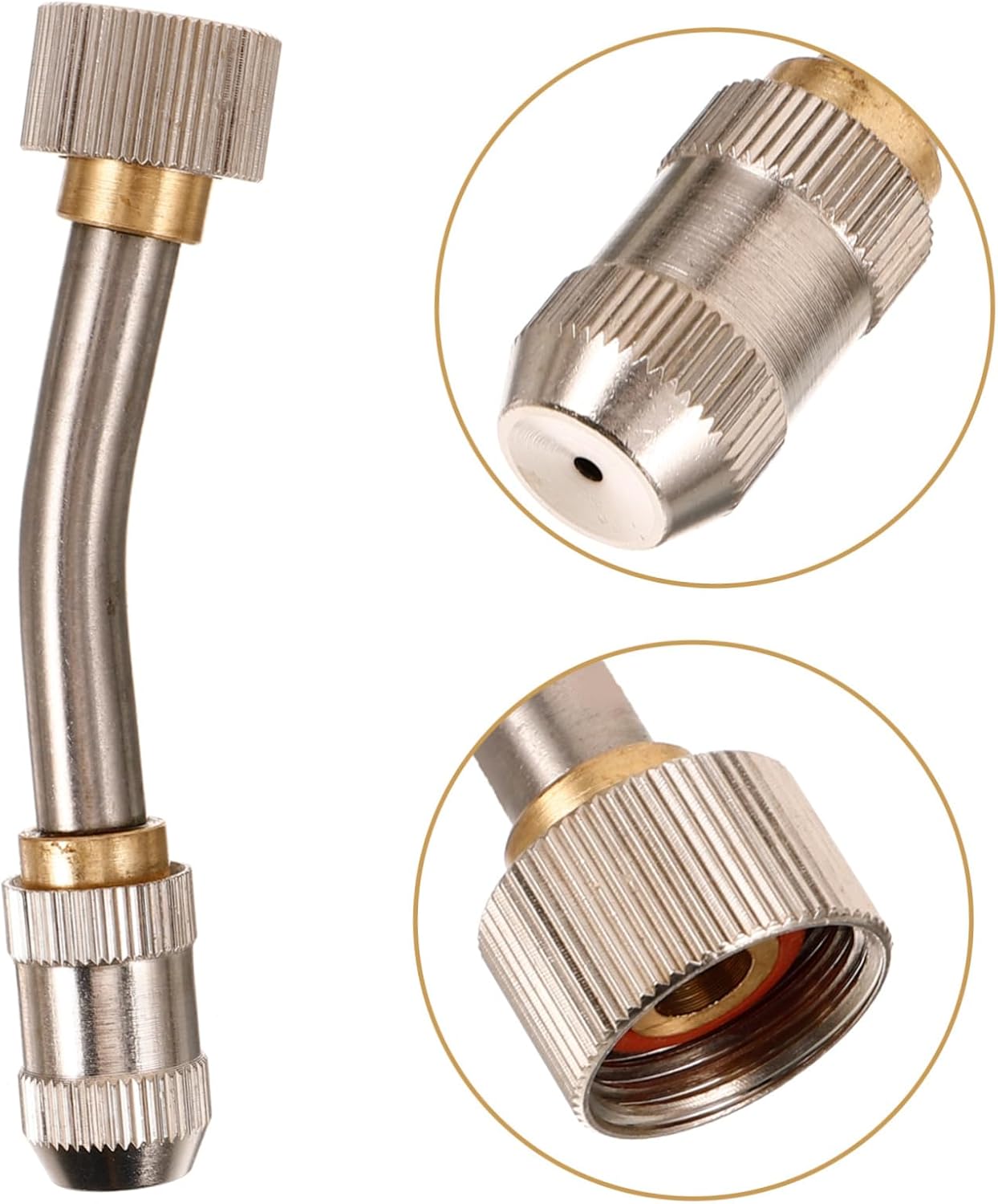 BESPORTBLE 4pcs Watering Spray Nozzle Ergonomic Hose Nozzle for High Pressure for Gardening Car Wash Pet Bathing Pool Cleaning Comfortable Grip Rotary