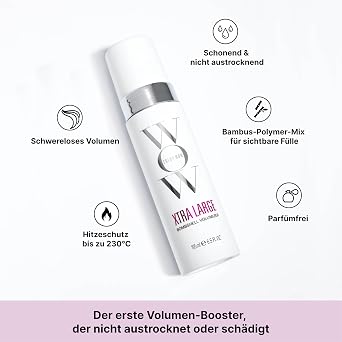 COLOR WOW Xtra Large Bombshell Volumizer - Neue alkoholfreie Technologie für dauerhaftes Volumen und Dicke