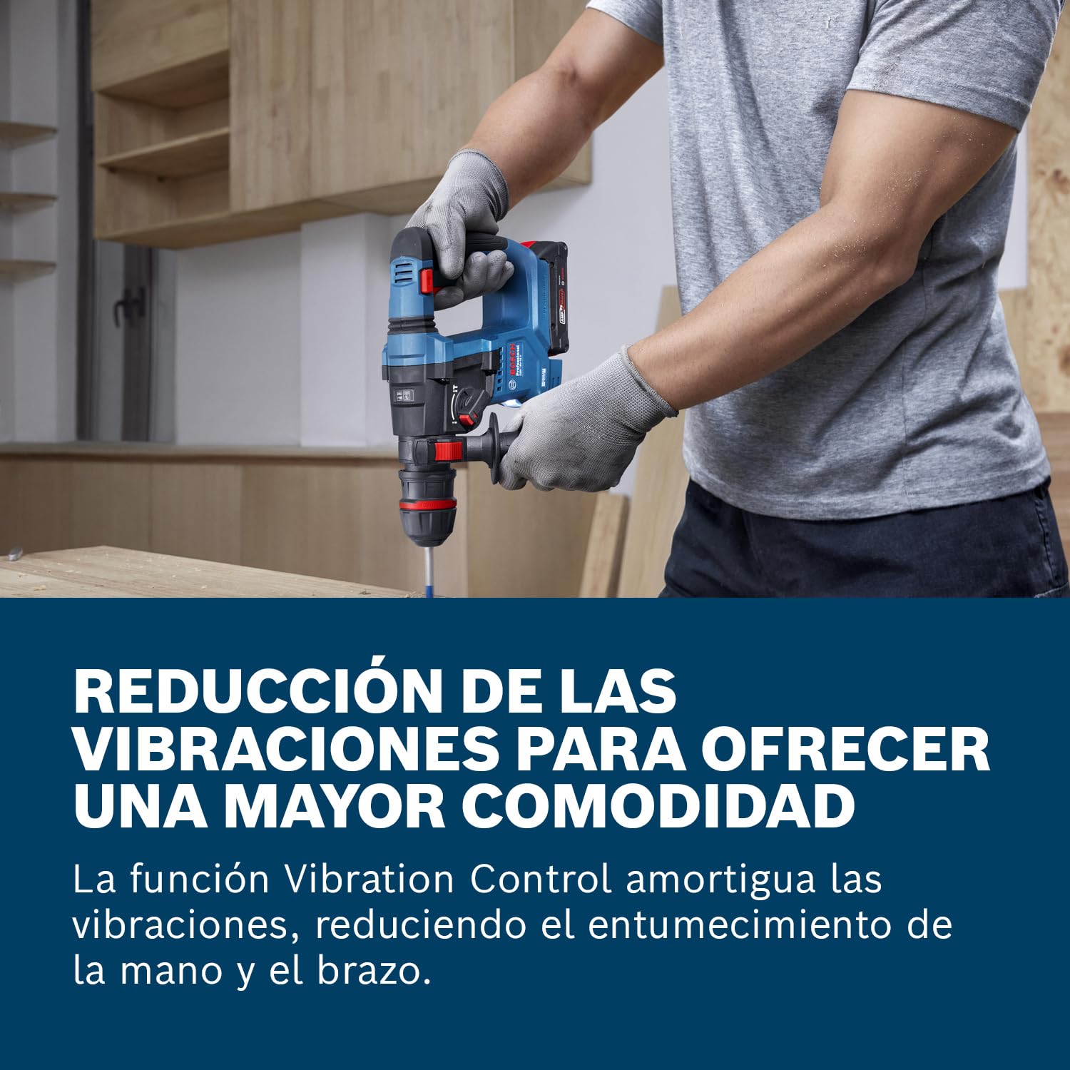 Bosch Professional 18V System martillo perforador a batería GBH 18V-18 X (SDS Plus Solo)