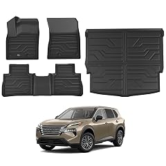 Floor Mats for 2021-2025 2026 Nissan Rogue S SV SL Platinum Rock Creek Not for Sport TPE Rubber