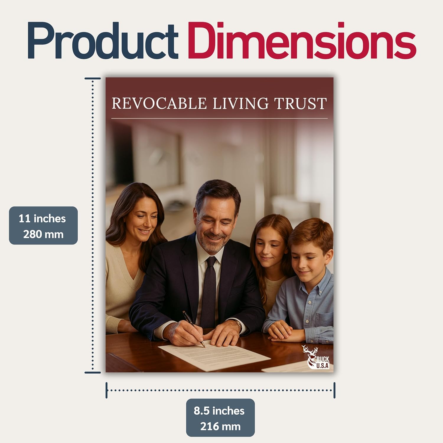 Revocable Living Trust Kit – Attorney-Prepared, 50-State Compatible Trust Forms to Avoid Probate, Protect Assets & Support Family Planning - Includes Sample Trust, Instructions & Schedule A Section - Image 8