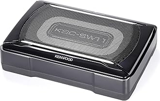 Kenwood KSC-SW11 150W Underseat Active Subwoofer with Passive Radiator