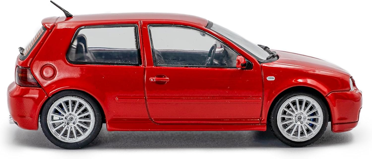 Solido 1:43 Scale Volkswagen Golf Iv R32 Red 2003 Diecast Model Car S4313604