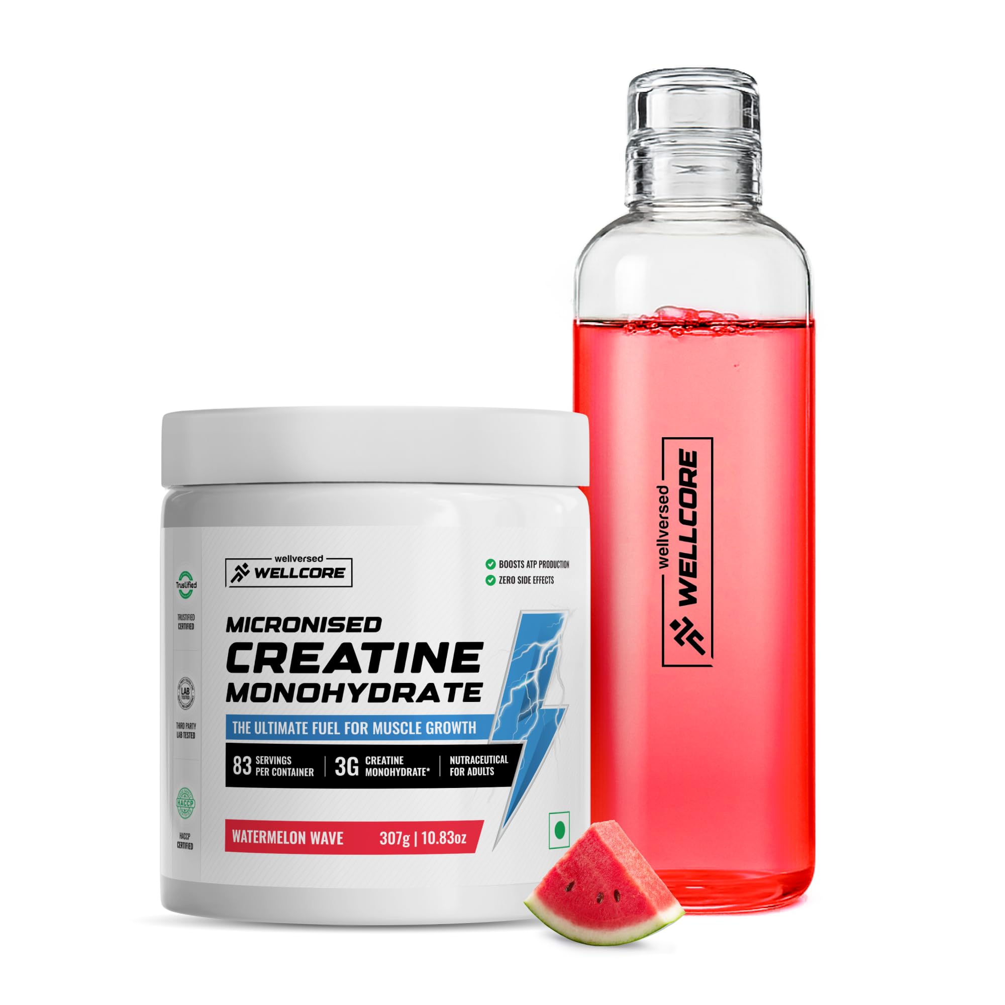 Wellcore Micronised Creatine With Glass Bottle (83 Servings, Unflavoured) — Amazon image 10