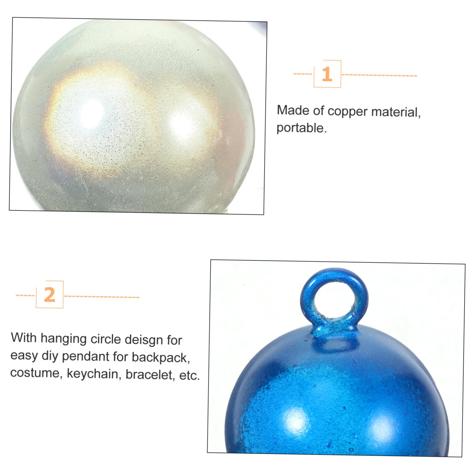 Amosfun 2 Set Di Campanelle Dacqua Rotonde in Stile Giapponese Per Appendere Accessori Per Campanelle Decorazioni Appese Ciondolo Campana Giapponese Appeso 6 Pezzi * 2