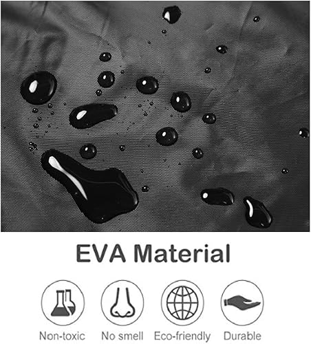 Miniatura 2 de Ponchos de lluvia para adultos, mujeres y hombres (paquete de 2 a 5), impermeables reutilizables de EVA con capucha, equipo de lluvia portátil