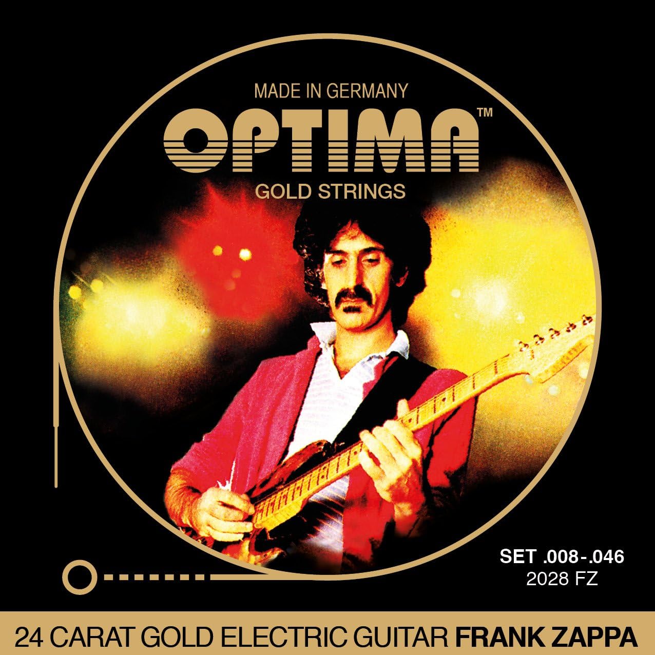 Optima 2028 BM GOLD Strings "Frank Zappa" Set