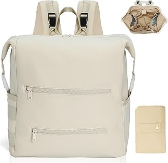 Diaper Bag Backpack, Large Neoprene Baby Bag for Boys Girls with 15 Diaper Bag Organizer