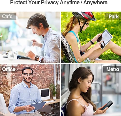 Miniatura 6 de ProCase 1 paquete de protector de pantalla de privacidad para iPad de 11 generación (A16) 2025 de 11 pulgadas  10 10.9 pulgadas 2022, película de