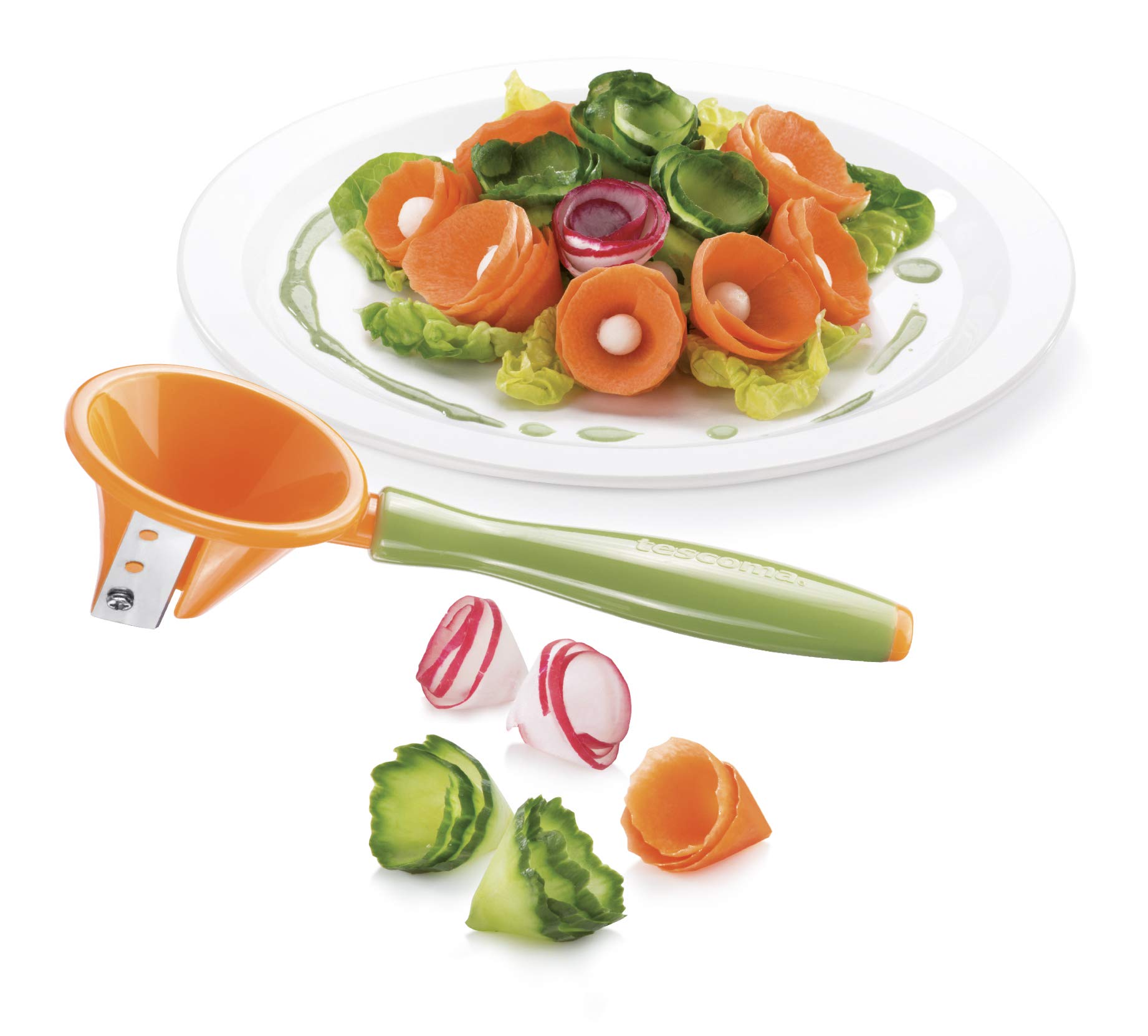 Tescoma Presto Zitronenschaber - Edelstahl-Schäler Für Zitronen, Limetten & Orangen