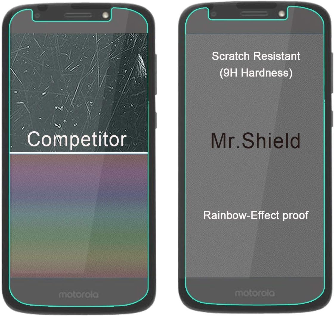 Mr.Shield [3-PACK] Designed For Motorola Moto E5 Go/Moto (E5 Go) [Tempered Glass] Screen Protector with Lifetime Replacement