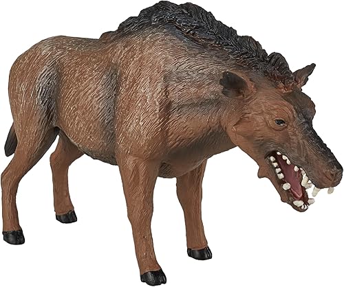 Miniatura 4 de MOJO Entelodont Daeodon realista réplica de juguete prehistórico pintado a mano figura