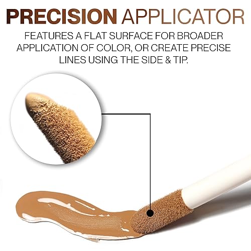 Miniatura 8 de HIDE Corrector líquido, corrector de cobertura media a completa para imperfecciones, ojeras y cicatrices debajo de los ojos, corrector sin aceite,