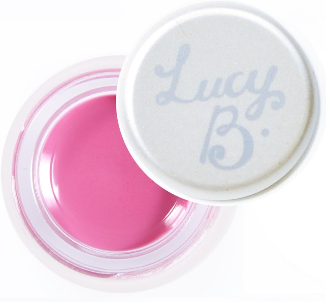 Lucy B Tinted Lip Balm, Pink Bikini.17-Ounce Jar