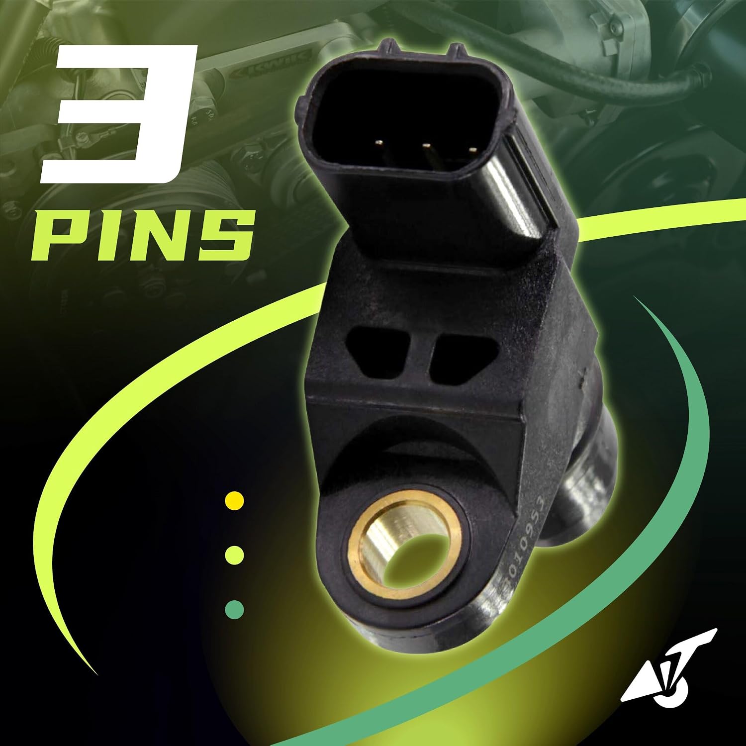 PC610 37510-PNB-003 37510-PNA-003 37510-PWB-003 Camshaft Position Sensor Compatible with Acura RDX Rsx Honda Accord Civic CR-V Element Fit (2002-2012, 1.3L/1.5L/2.0L/2.3L/2.4L)