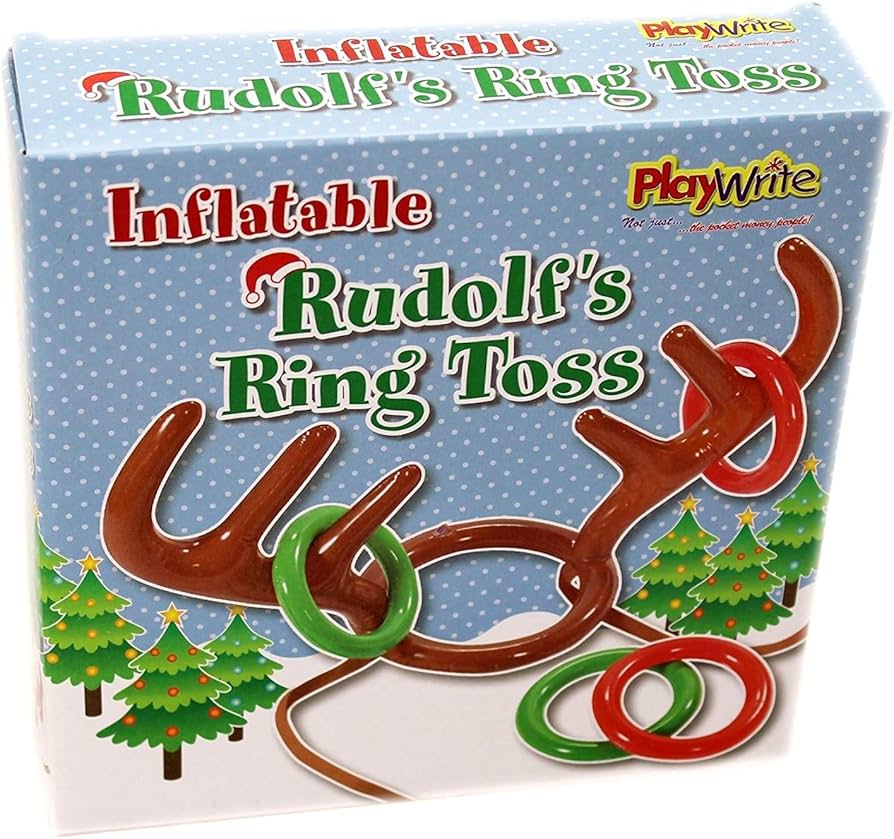 Christmas reindeer ring toss game Clearance