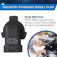 Vista 4 de PEAK 9012LL Classic Vision OE Bombilla halógena estándar de repuesto para faros delanteros