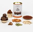 RESHIMS Natural Authentic Eating -Healthy Ragi Laddu|Contains Cow-Ghee And Jaggery|No Flavours Or Preservatives Added|Foil Wrapped For Greater Freshness(240 Gms) gallery image