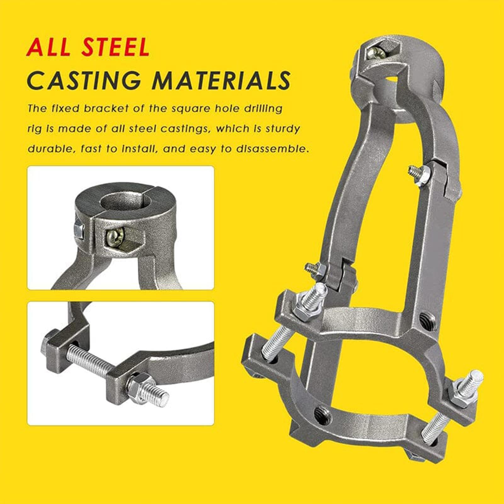 Drill Press Mortiser Ataque - Herramienta De Posición De Mortiser Metal, Mortiser Chisel Drill Press | Herramientas Manuales Del Convertidor Multifunción Convertidor, Piezas De Reemplazo Del Banco