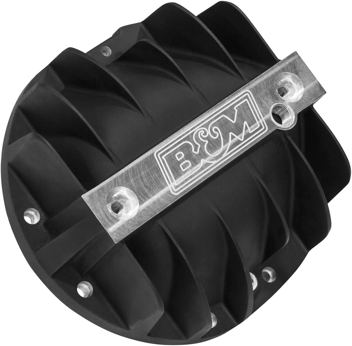 B&M 71506 Hi-Tek Aluminum Differential Cover - Black