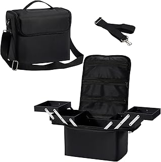 Yueieoun Estuche de Maquillaje Grande para Tr...