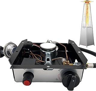 Garden Sun Pyramid Patio Heater Burner Assembly OEM Replacement for Glass Tube Models 47 000 BTU GSH BFC SGT HLDS01