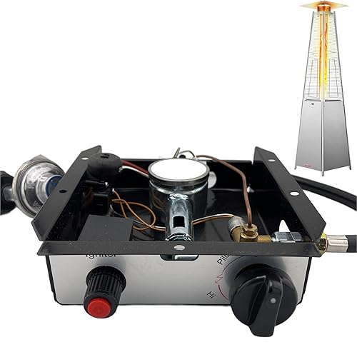 3 Bolt Pyramid Patio Heater Glass Tube Control Box Assembly