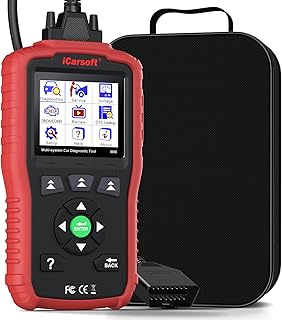 iCarsoft i900 OBD2 Scanner for US Brand Vehicles, All System in-Depth Diagnostic Scan Tool for Ford/Jeep/Chevrolet/Cadillac, Oil Reset/Steering Angle Reset, Live Data OBDII Engine Code Reader