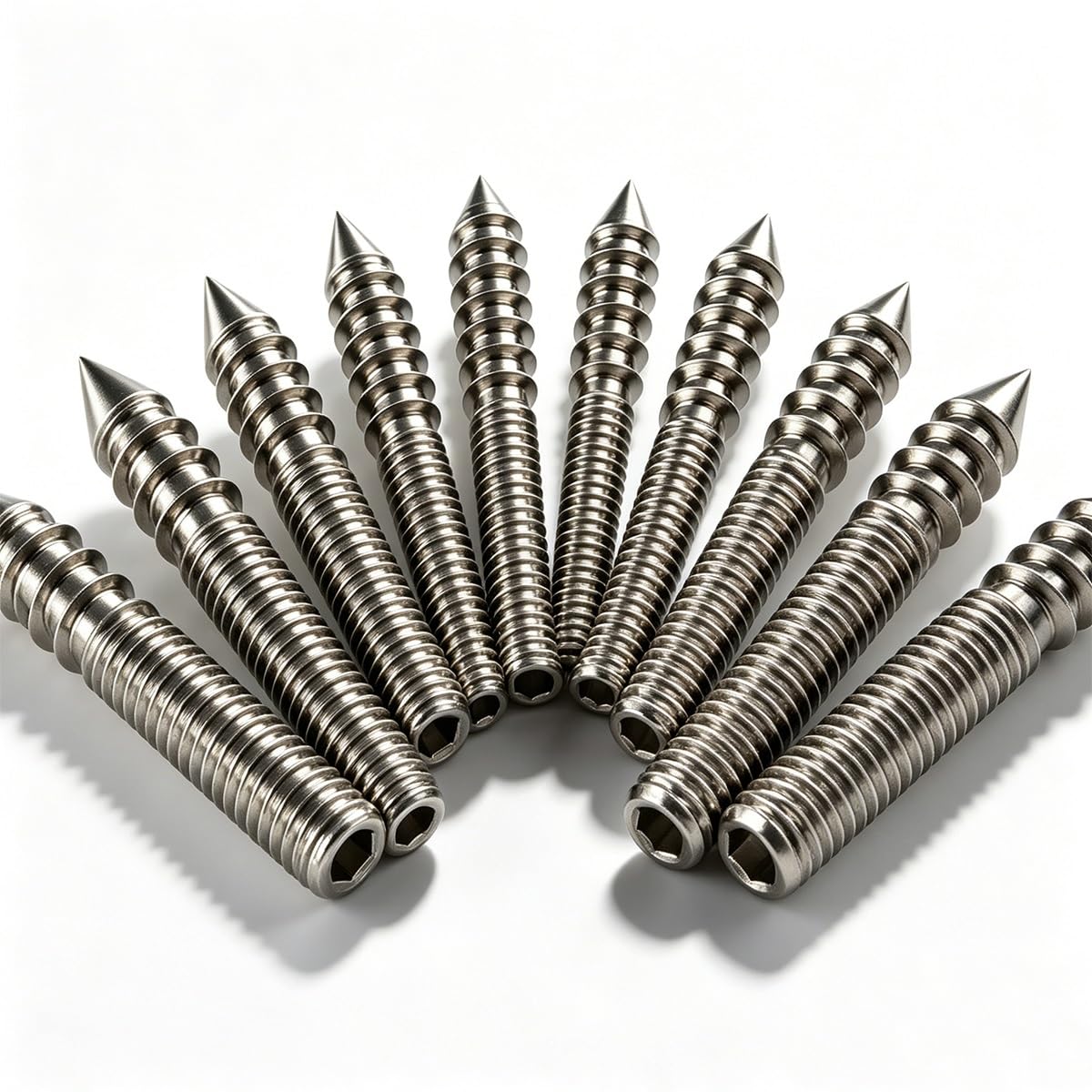 Juego De Tornillos Autorroscantes De Doble Extremo(M12*80)