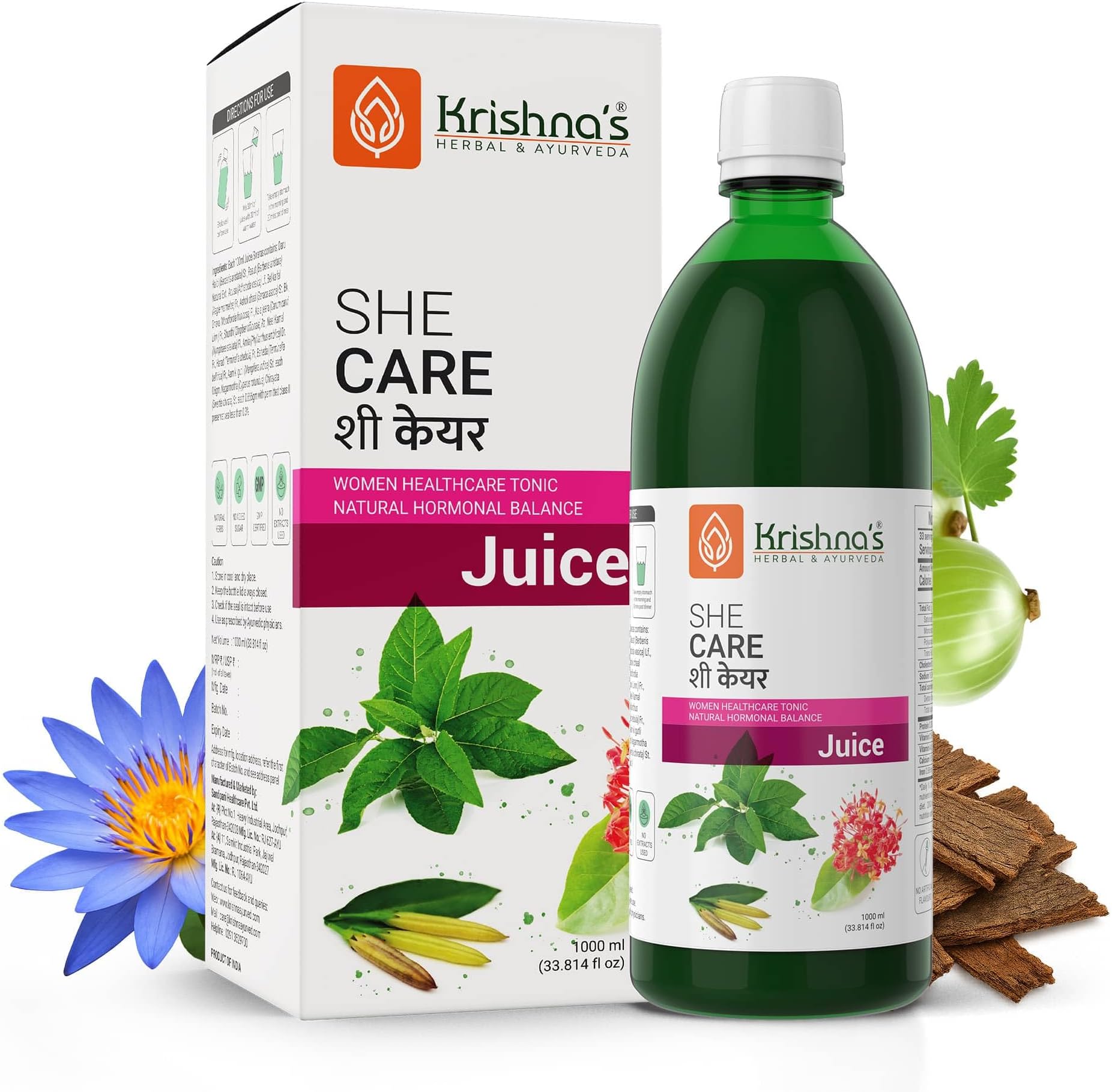 Krishna's She Care Juice 1000 ml