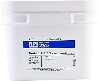 Trisodium Citrate, Dihydrate, [Citric Acid, Trisodium Dihydrate], 5 Kilograms