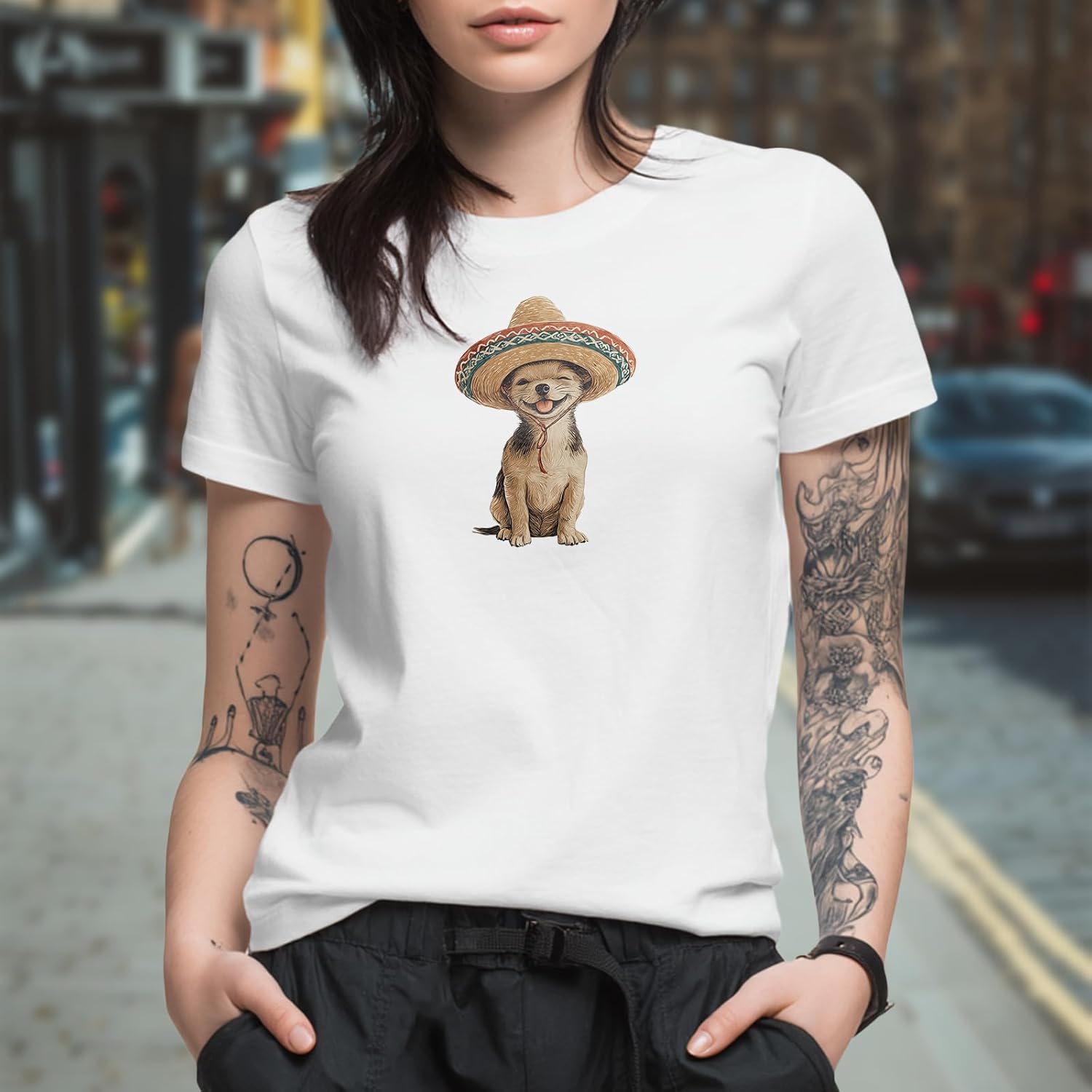 Comfort Blouses for Women Solid 100% Cotton Short Sleeve Crewneck Plus Size Western Lightweight Daily Outfits - Image 2