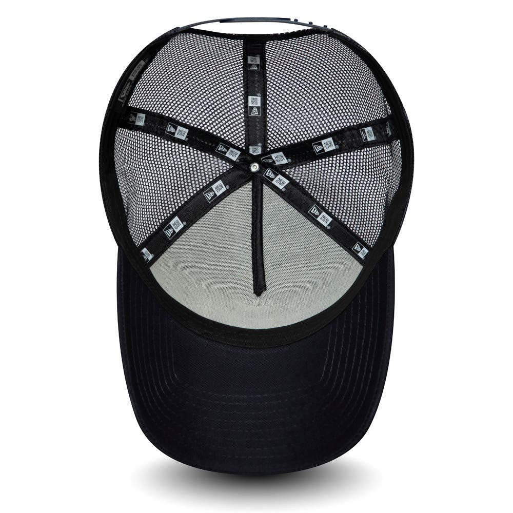 New Era Miami cap Verstellbar Trucker Kappe Sommer Patch USA Blau - One-Size