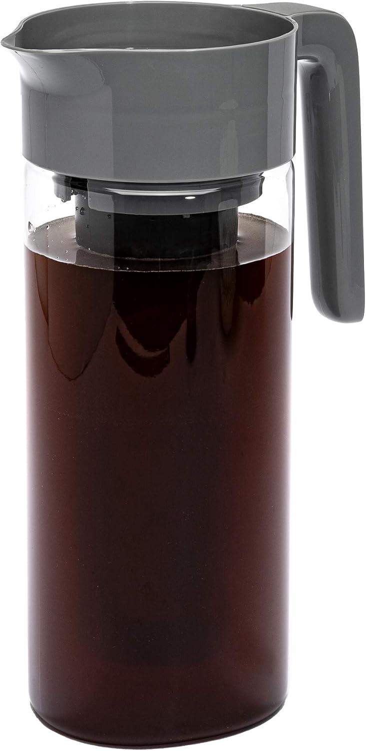 Goodful Cold Brew Iced Coffee Maker, Durable, Shatterproof Tritan
