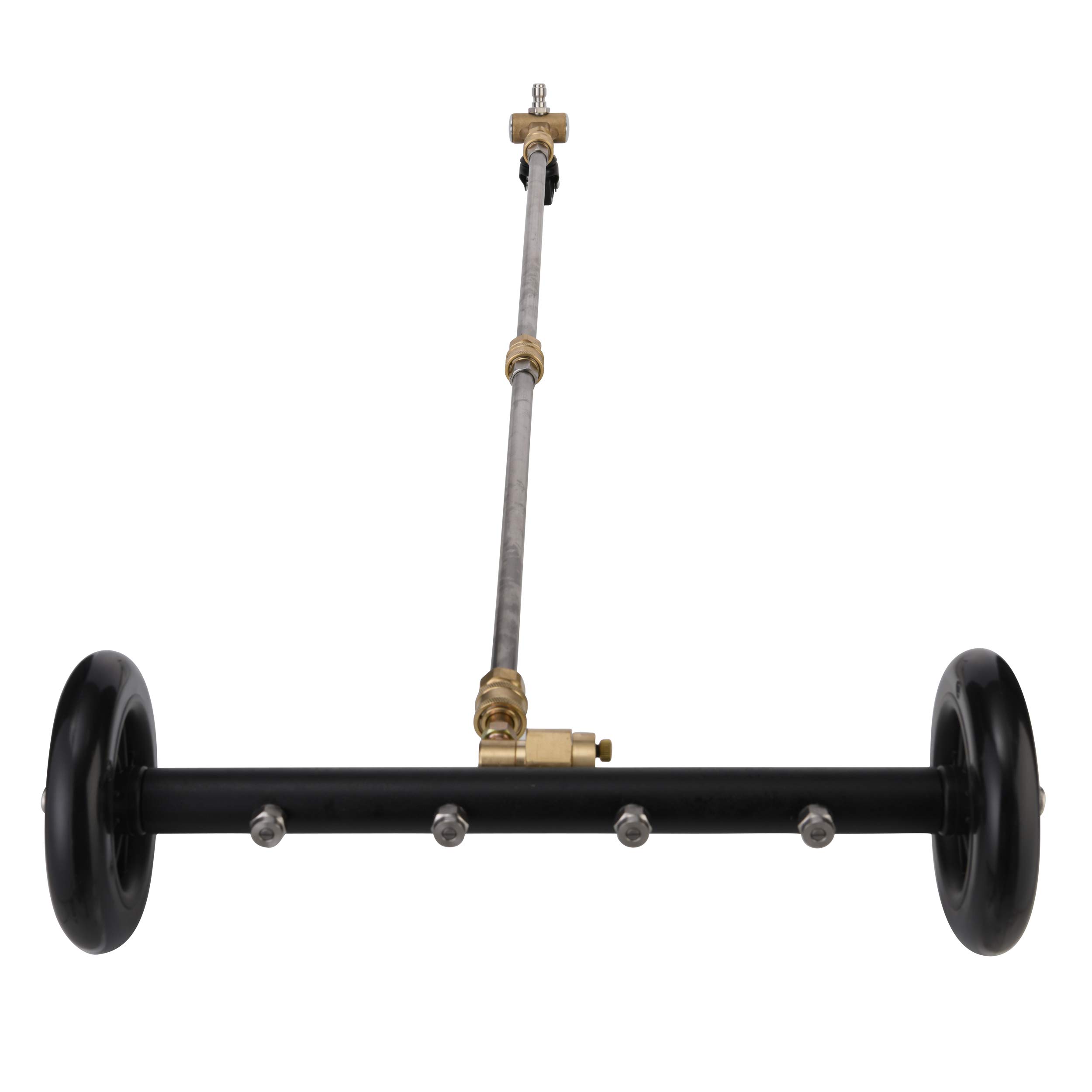 Tool Daily DualFunction Undercarriage Cleaner with Swivel Wheel