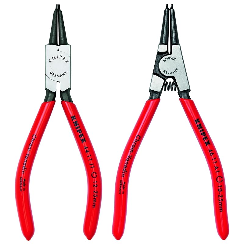Kit de Alicates para Anéis de Retenção KNIPEX 9K 00 80 17 US com 2 Peças e Bolsa