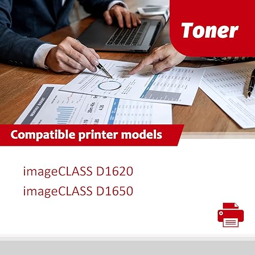 Miniatura 2 de Cartucho de tóner negro 121 de alto rendimiento (paquete de 2) – Reemplazo de tóner CRG121 compatible para tóner Canon 121 para impresora imageCLASS