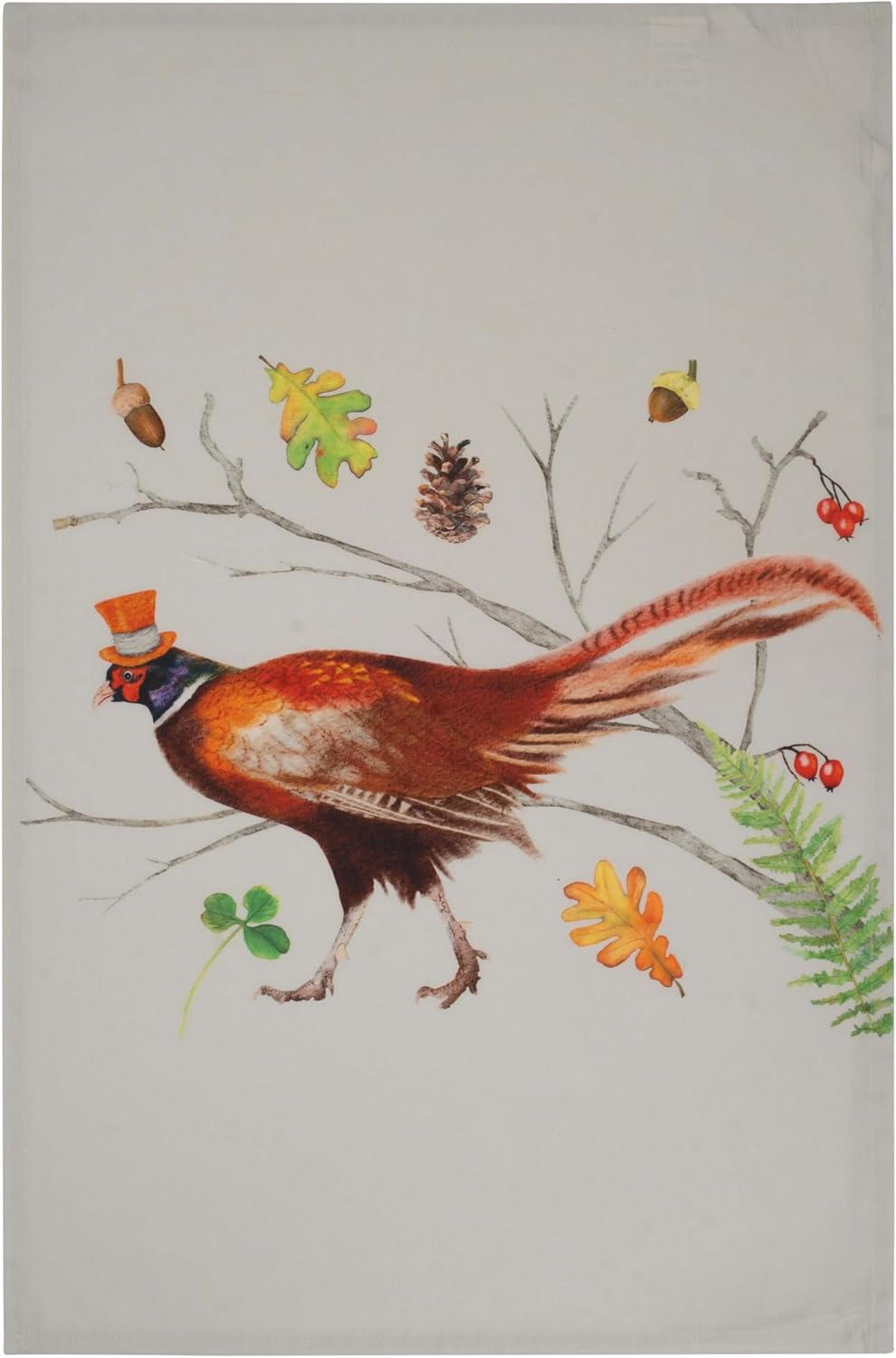 GOTS Organic Cotton Kitchen Towels, Set of 3 (18 x 28 in) | Printed Tea Towels & Dish Towels | Soft, Absorbent, Quick-Dry | Hanging Loop - Image 9