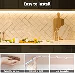 Lepro LED Lumières à bande, 32.8ft 24V Lumières à bande variable et flexible, 3000K Blanc chaud, 600 Unités 2835SMD Lampe à ruban pour la maison, Cuisine, Chambre, Voiture et plus, Non imperméable, Adaptateur électrique inclus