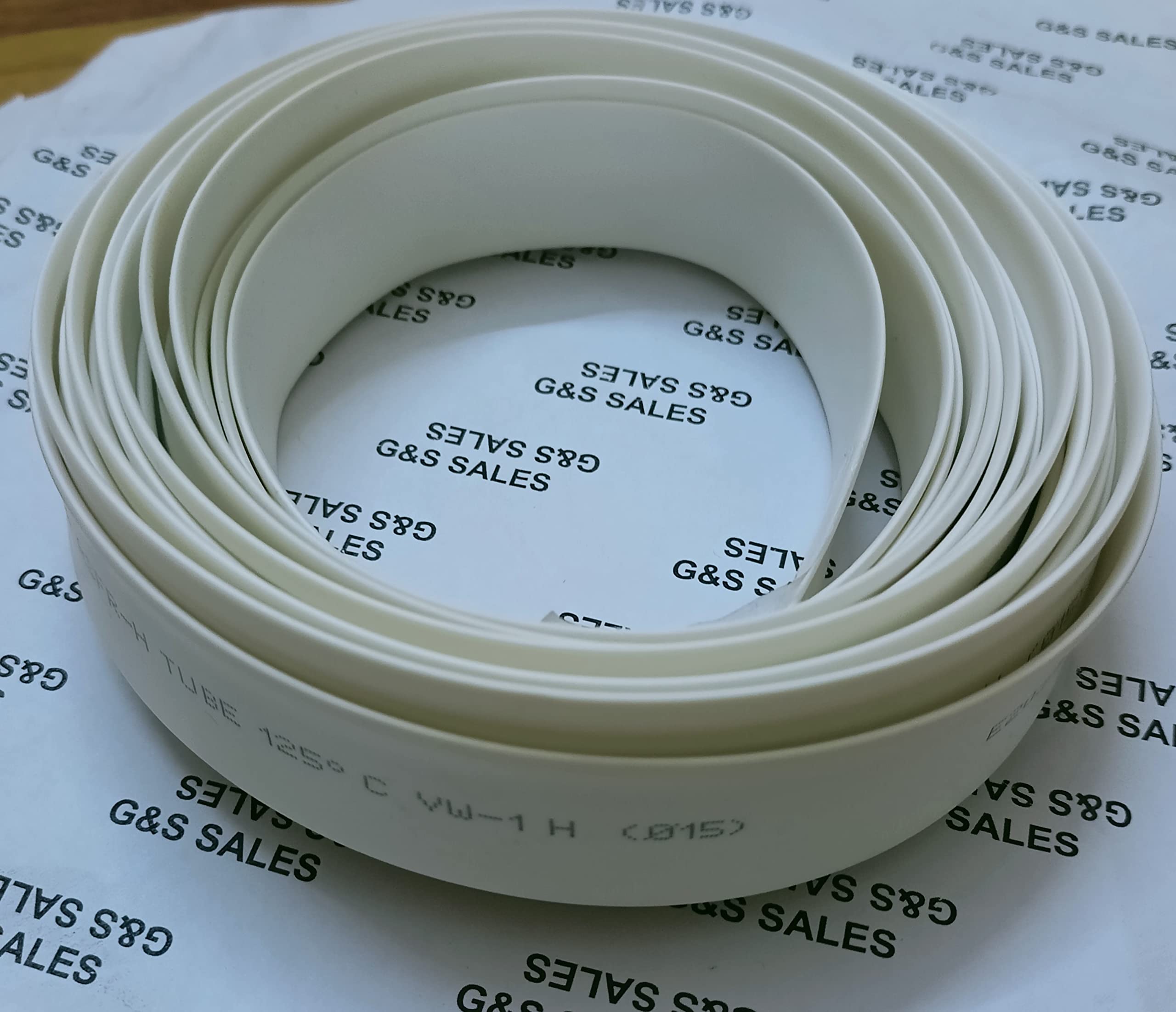 G&S SALES 2 Meters Heat Shrink Tube of 15mm Diameter - White Polyolefin 2:1 Sleeve for Wrap (White, 15mm) (B0C2Z1XRQG) Amazon Price History, Amazon Price Tracker