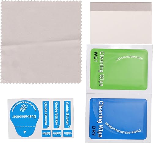 Miniatura 9 de Diyeeni 3 protectores de pantalla para iPhone 13 Mini, película HD antiantianti huellas dactilares con revestimiento de PET AR, ultra delgado, de