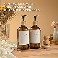 Vista 7 de MaisoNovo Bandeja de jabón de bambú Dispensador de jabón de baño de madera para encimera