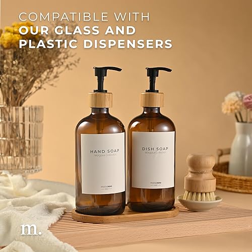 Miniatura 7 de MaisoNovo Bandeja grande de hormigón  Bandeja blanca para encimera de baño  Bandeja dispensadora de jabón  Bandejas de baño para mostrador  Bandeja